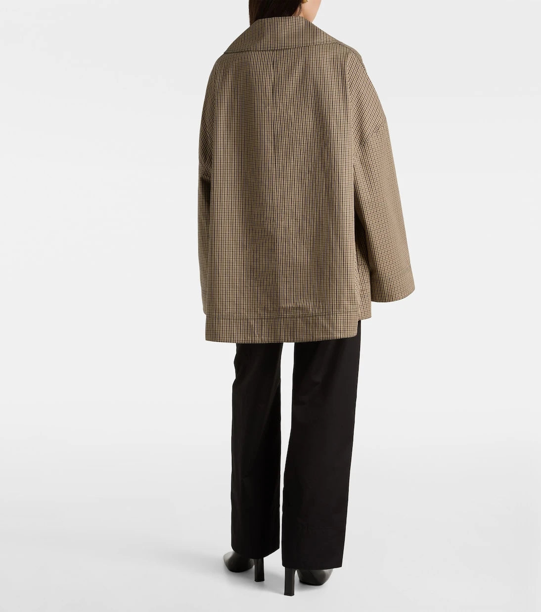 Toteme - Checked cotton blazer