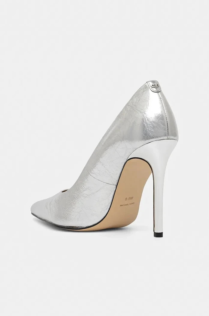 Кожени обувки с тънък ток MICHAEL Michael Kors Elyse High Pump