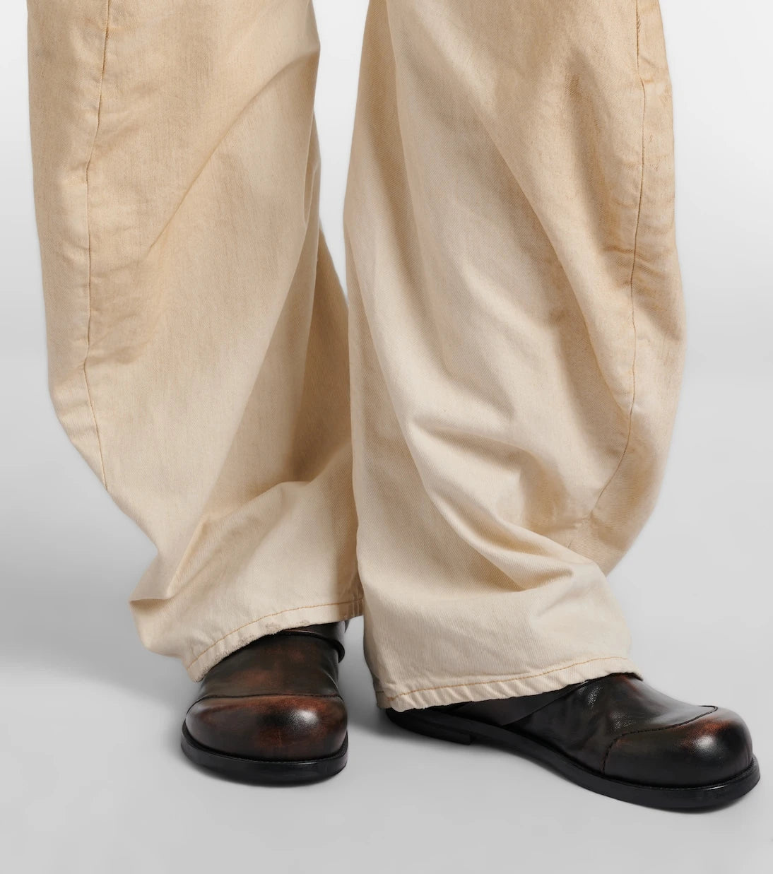 Acne Studios - 2006 distressed barrel-leg jeans