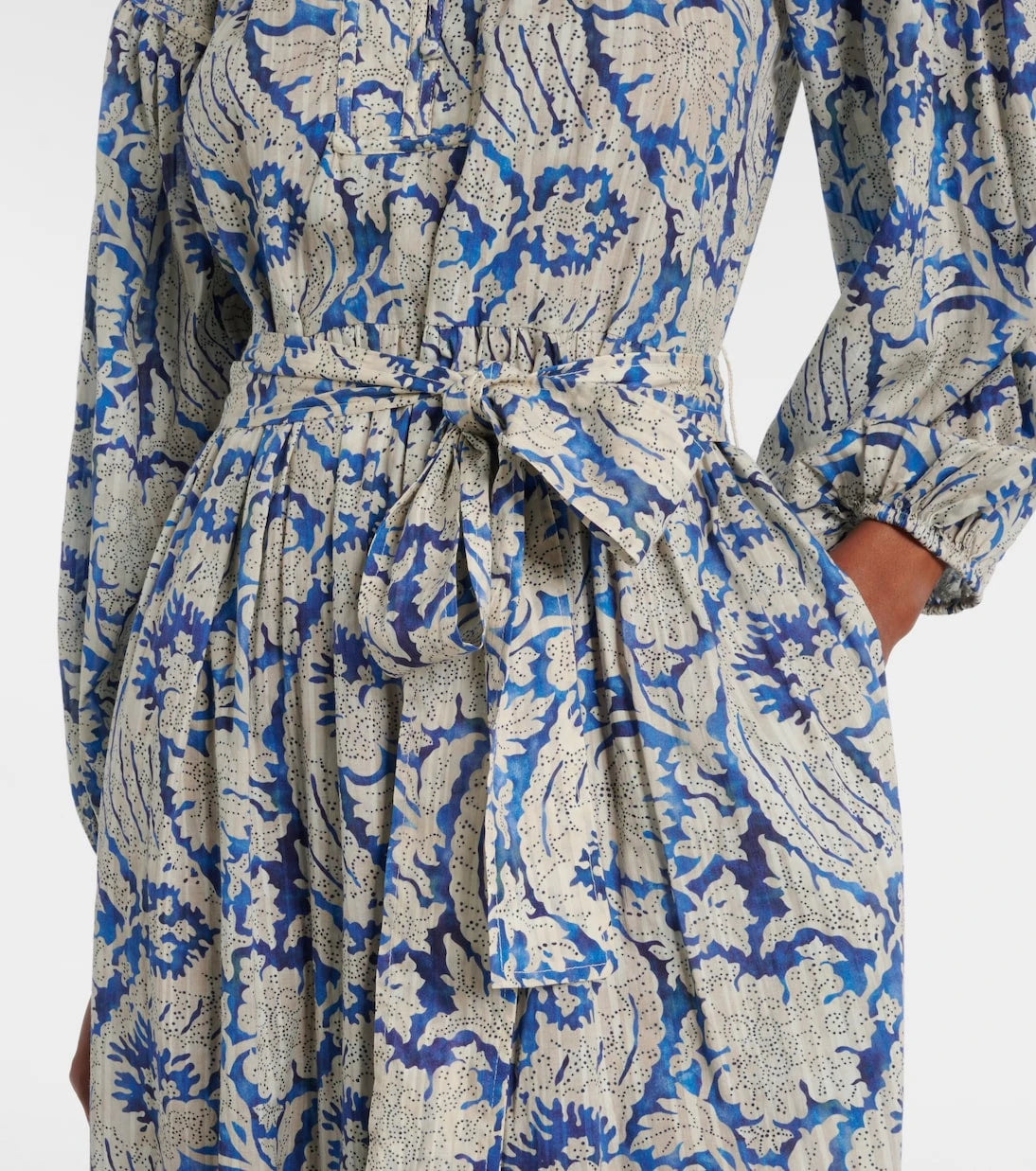 Ulla Johnson - Seraphina printed cotton-blend midi dress