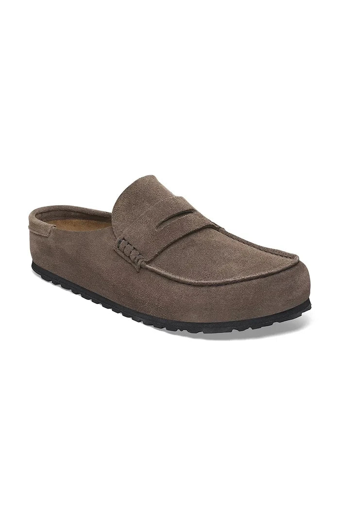 Велурени чехли Birkenstock Naples Wrapped LEVE
