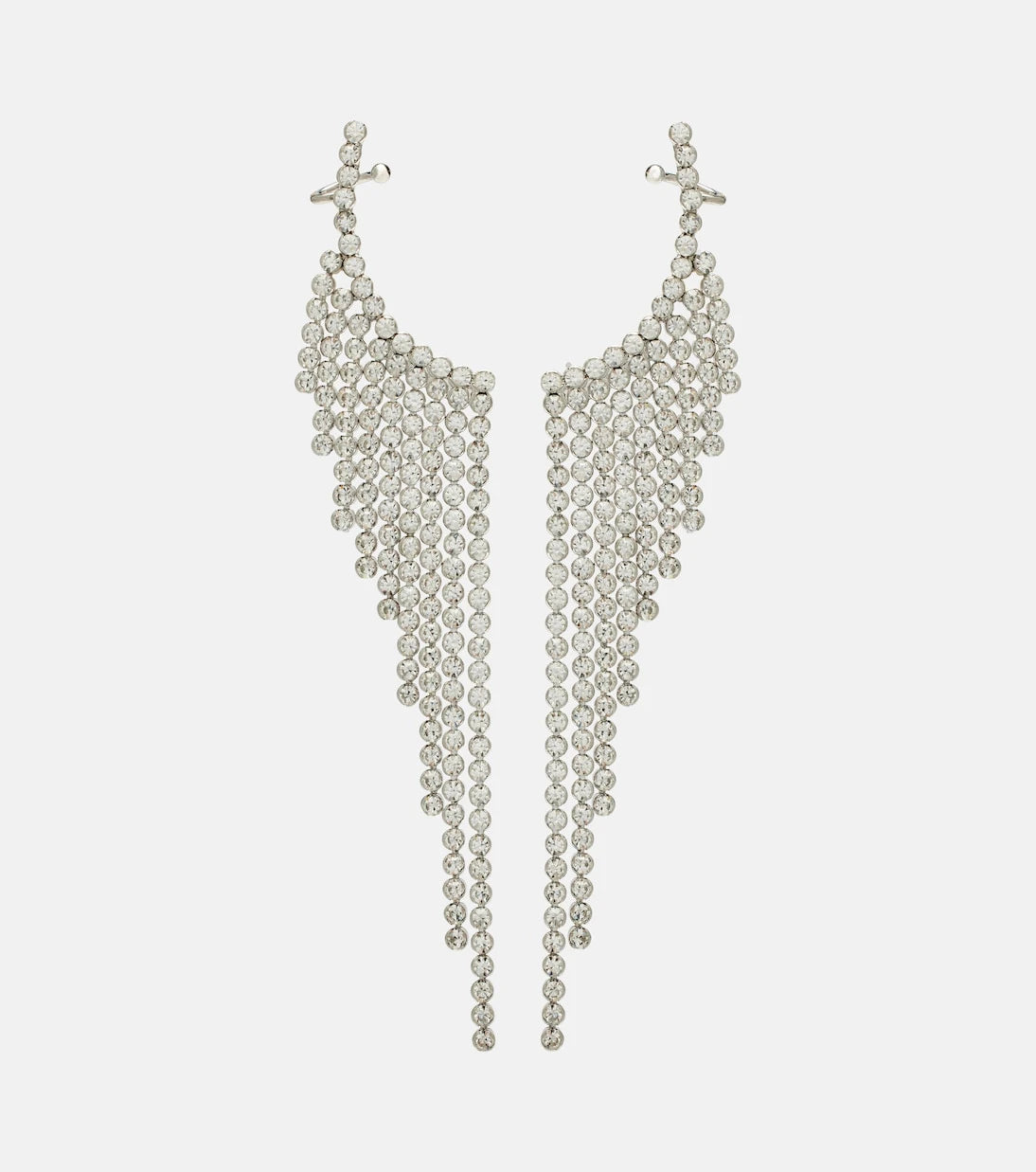 Rabanne - Embellished drop earrings