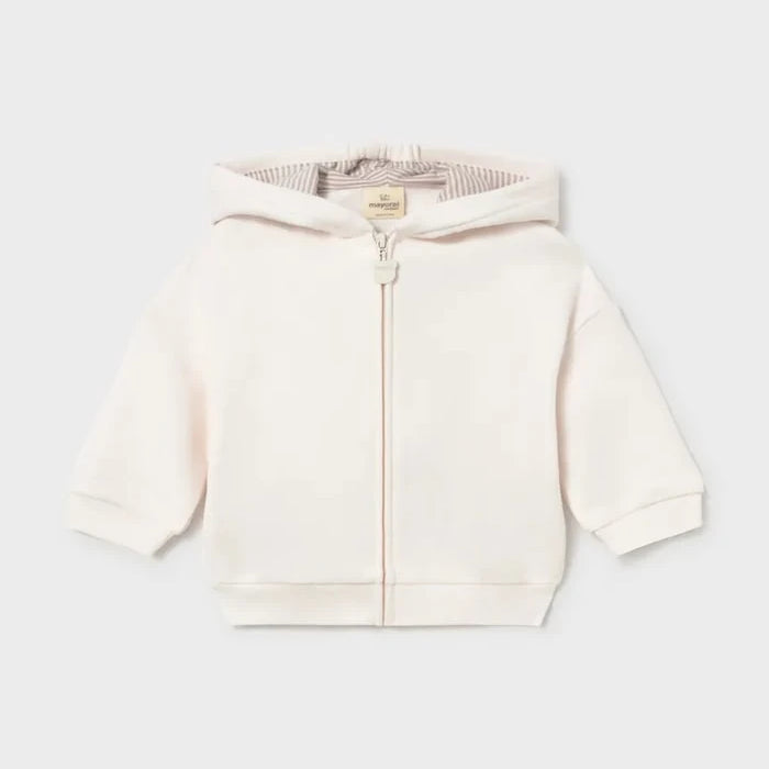 Mayoral Newborn Kapüşonlu Pamuklu Bebek Sweatshirt