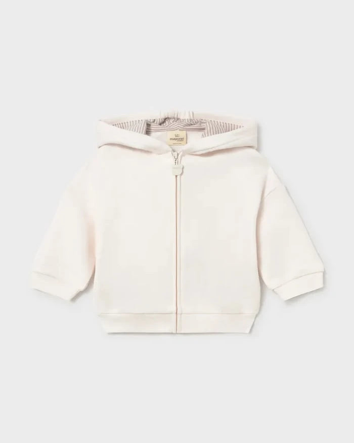 Mayoral Newborn Kapüşonlu Pamuklu Bebek Sweatshirt