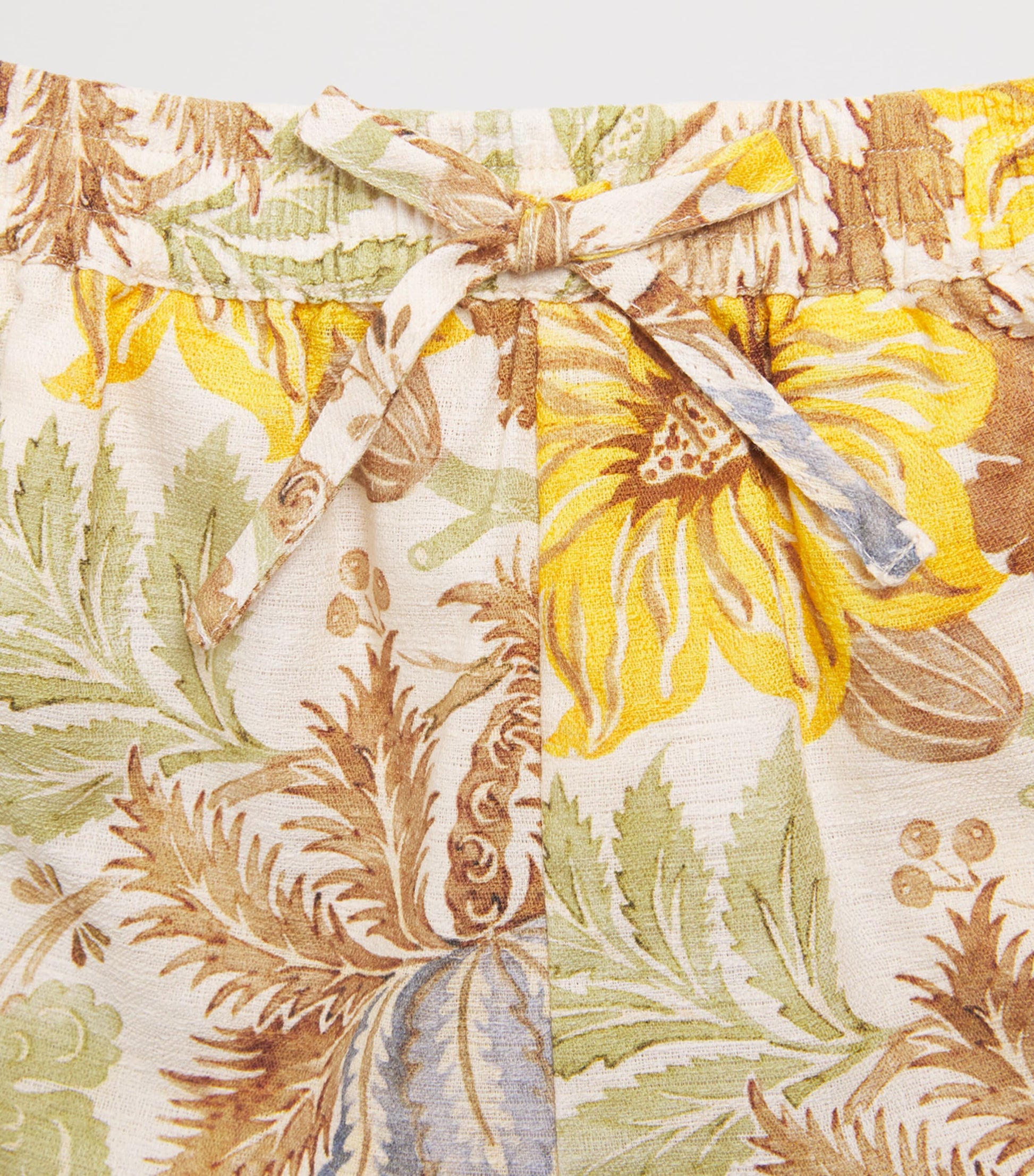 Zimmermann Kids Cotton Floral Daylight Shorts (1-12 Years)