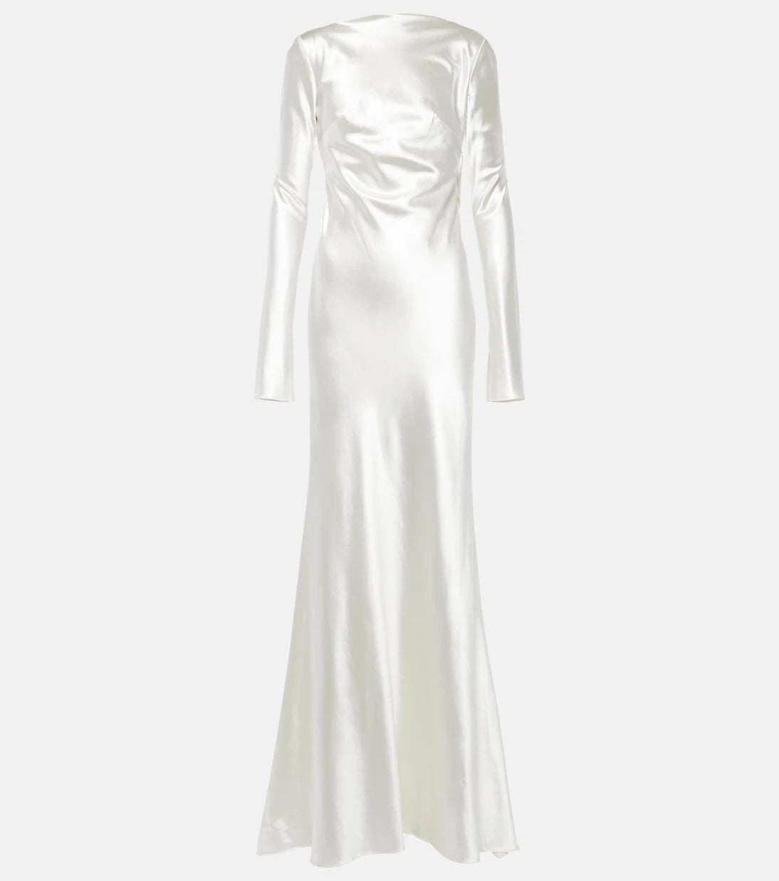 Danielle Frankel - Bridal Simone wool and silk satin gown