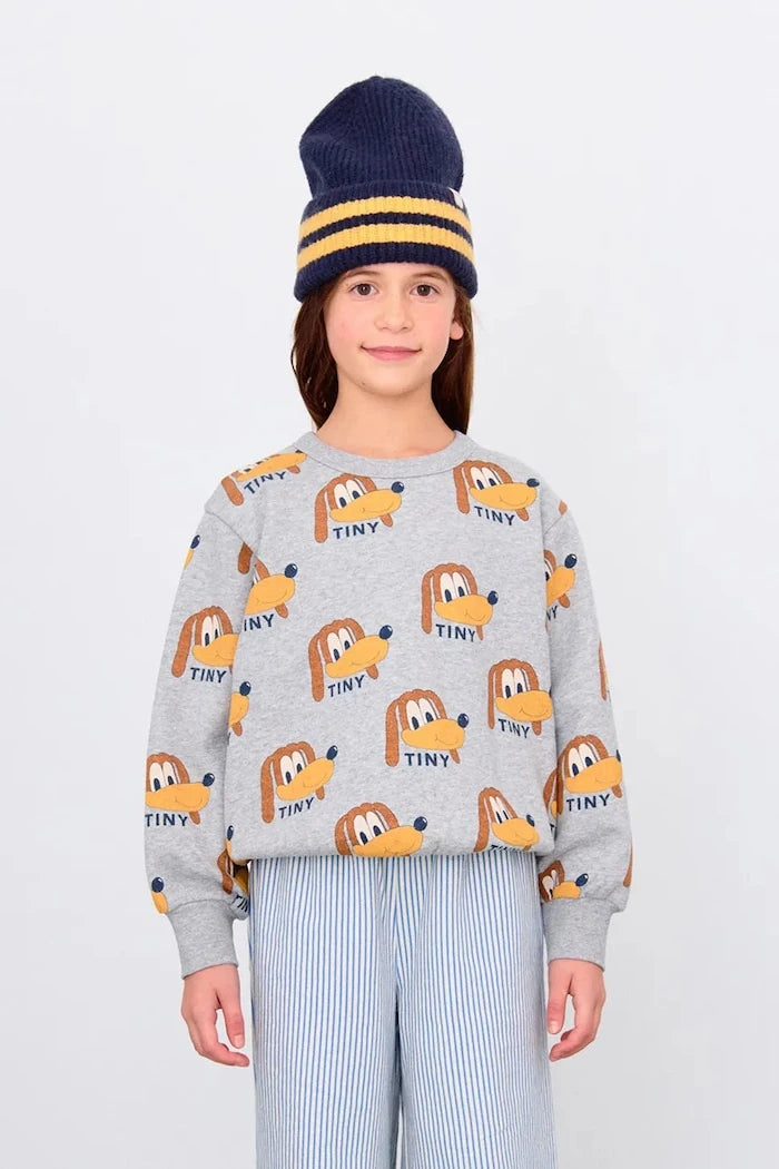 Детски памучен суичър Tinycottons DOGS SWEATSHIRT