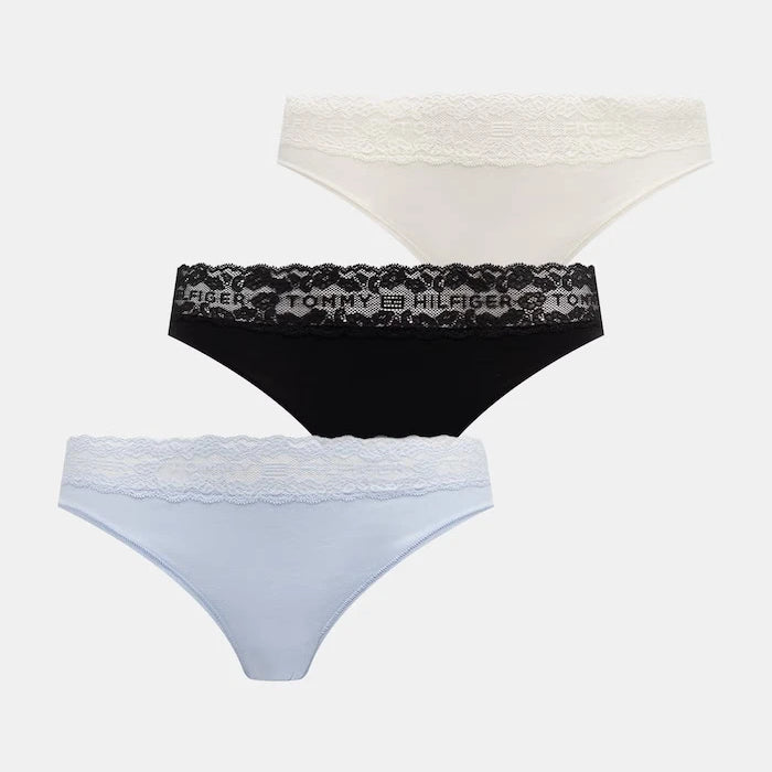 Tommy Hilfiger Pamuk ve Elastan Kadın Bikini 3’lü