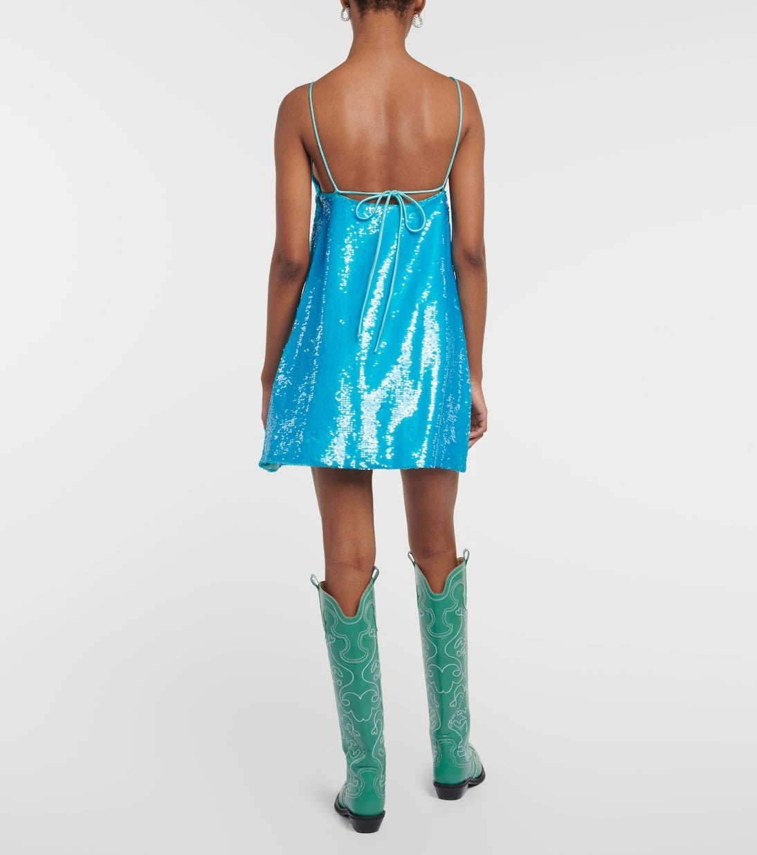 Ganni - Sequined minidress
