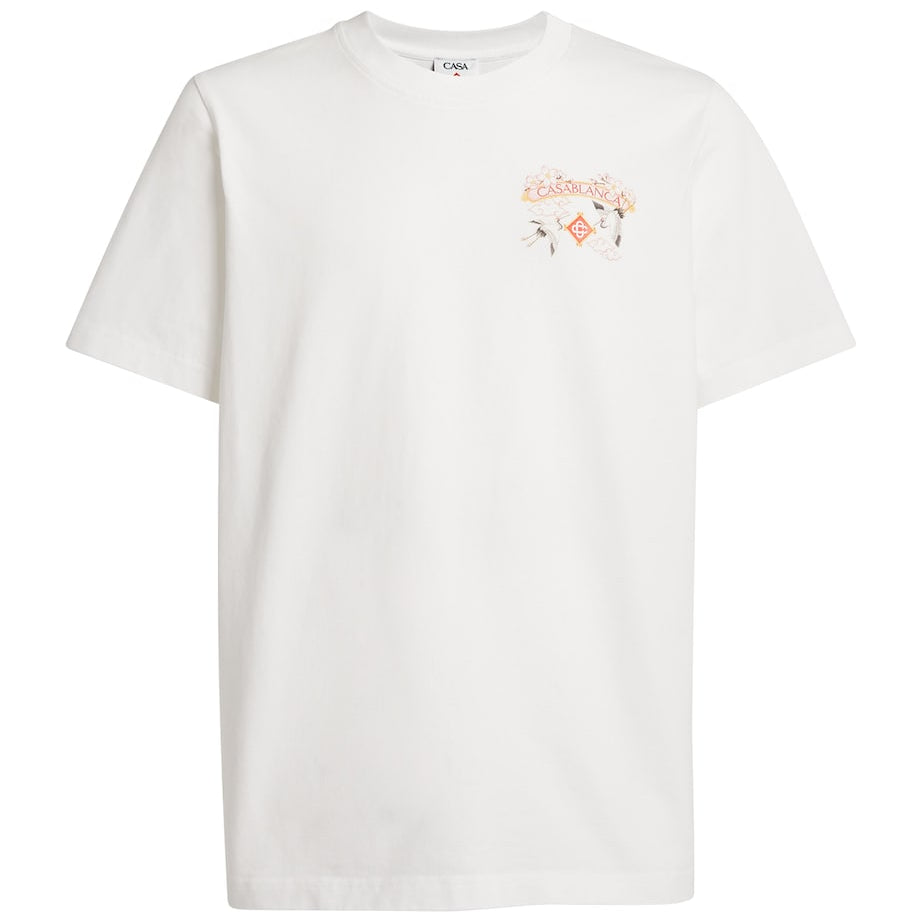 Cotton Tennis Club Print T-Shirt