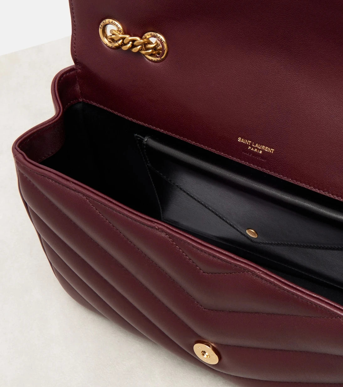Saint Laurent - Loulou Medium leather shoulder bag