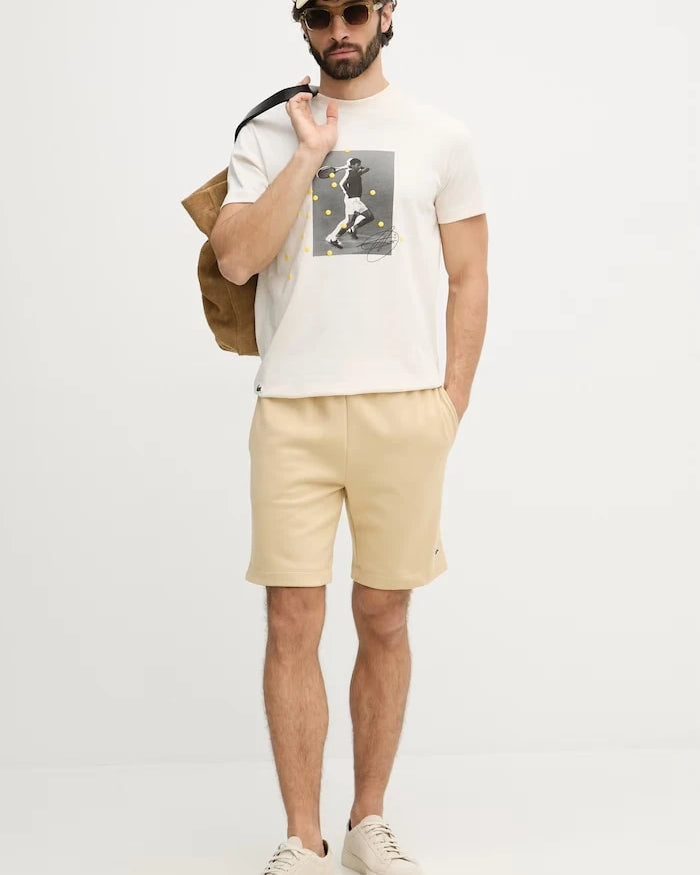 Lacoste pamuklu erkek eşofman şortu