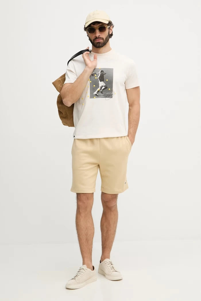 Lacoste къс панталон тип анцуг мъжки с памук