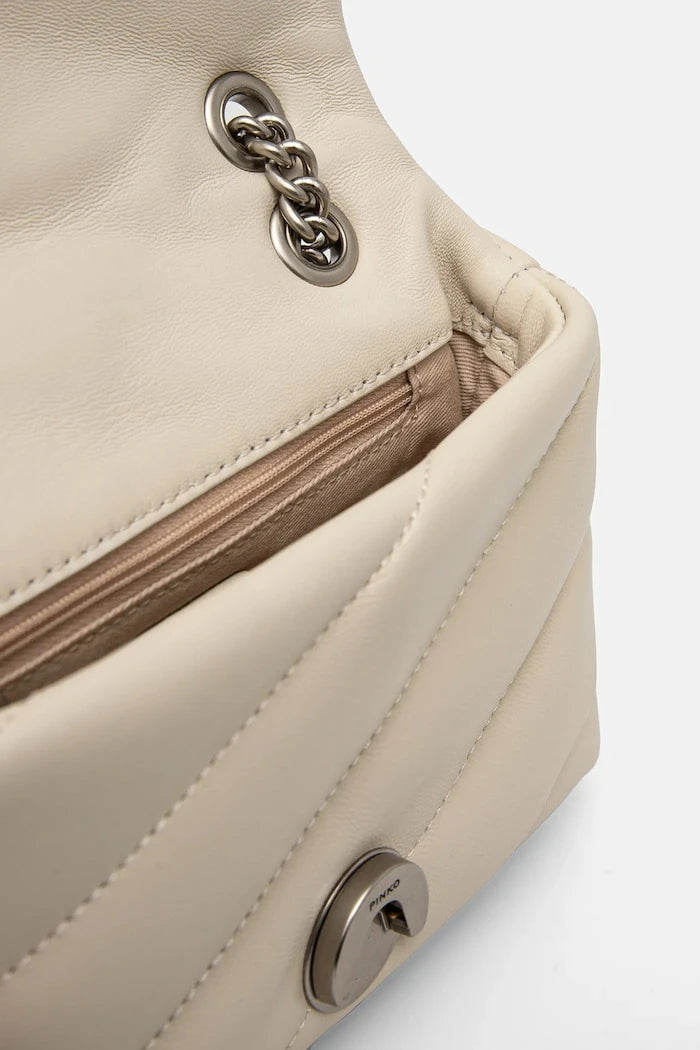 Pinko kadın deri crossbody çanta