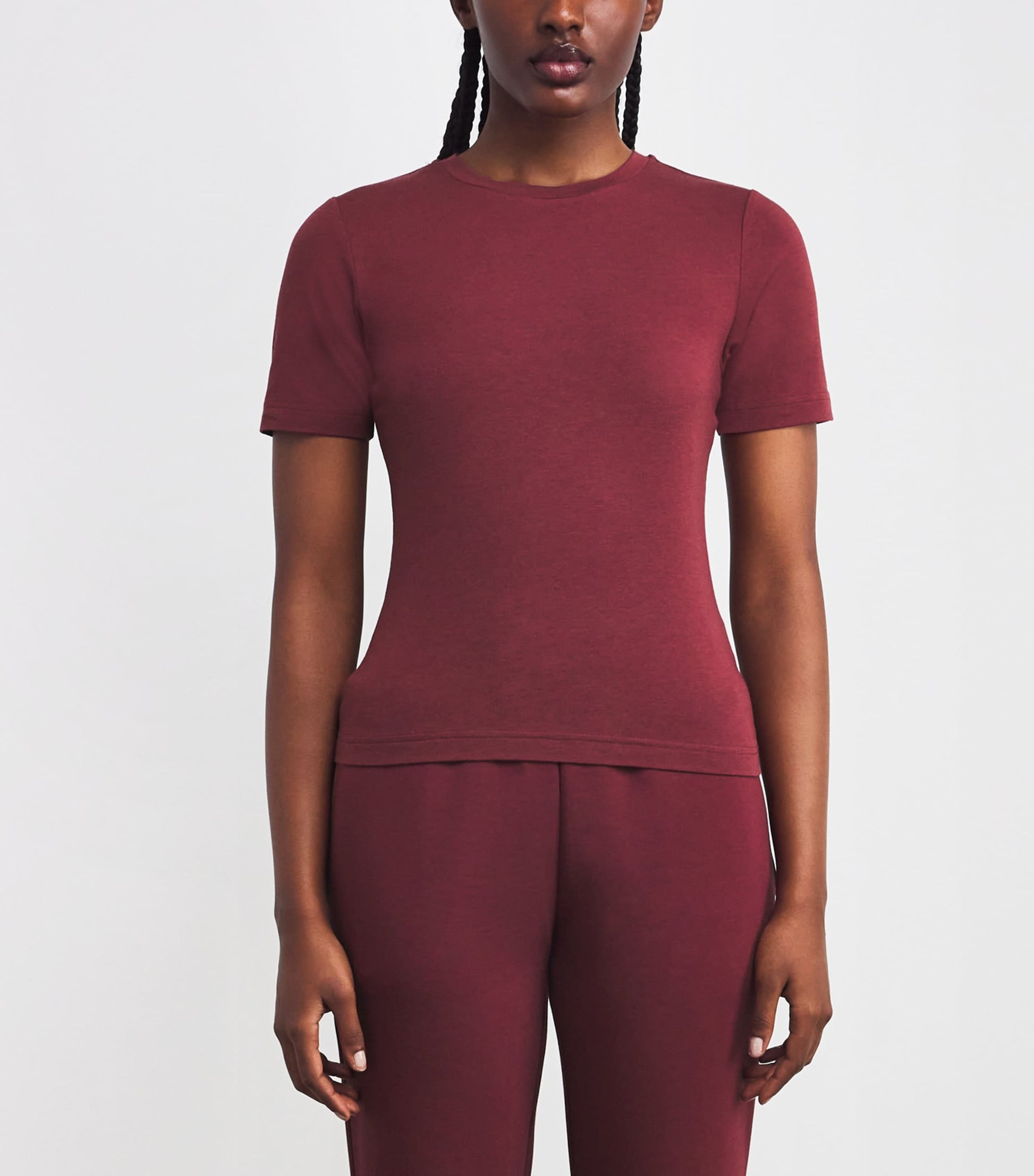 Varley Burgundy Regina T-Shirt