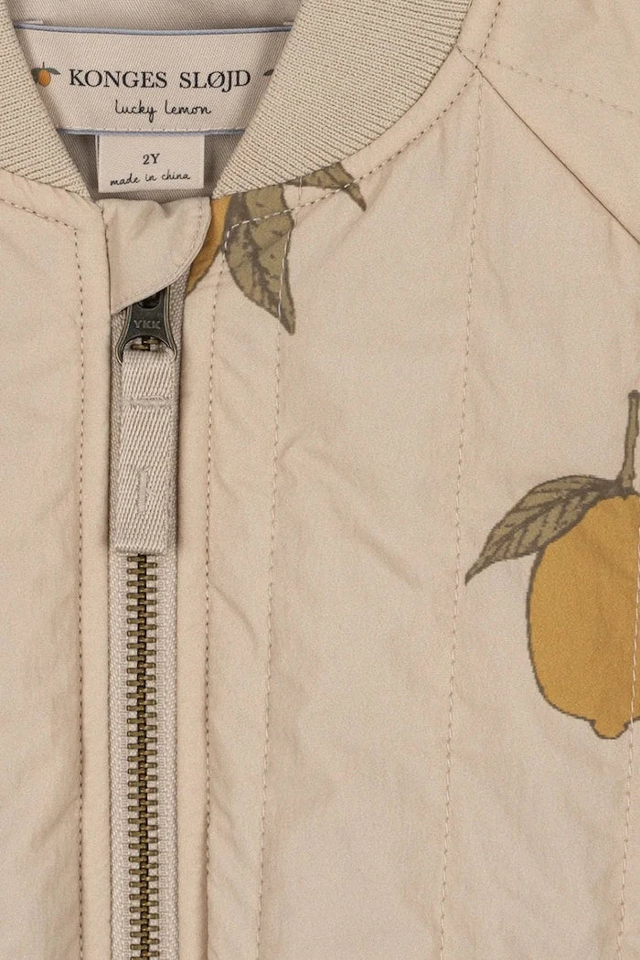 Konges Sløjd JUNO PRINTED BOMBER JACKET Çocuk Bomber Ceket