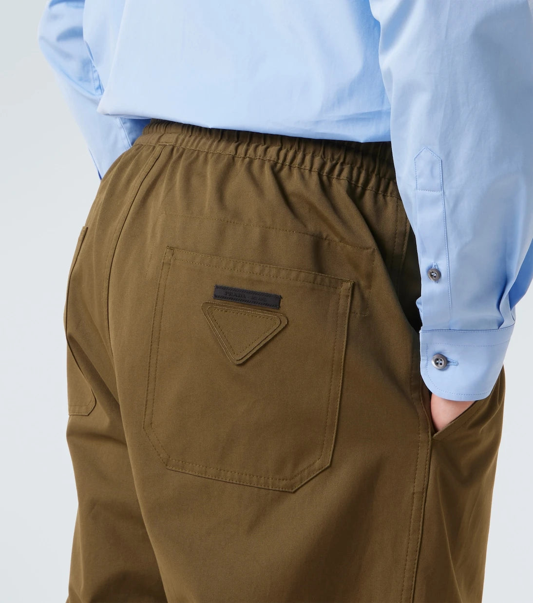 Prada - Cotton straight pants