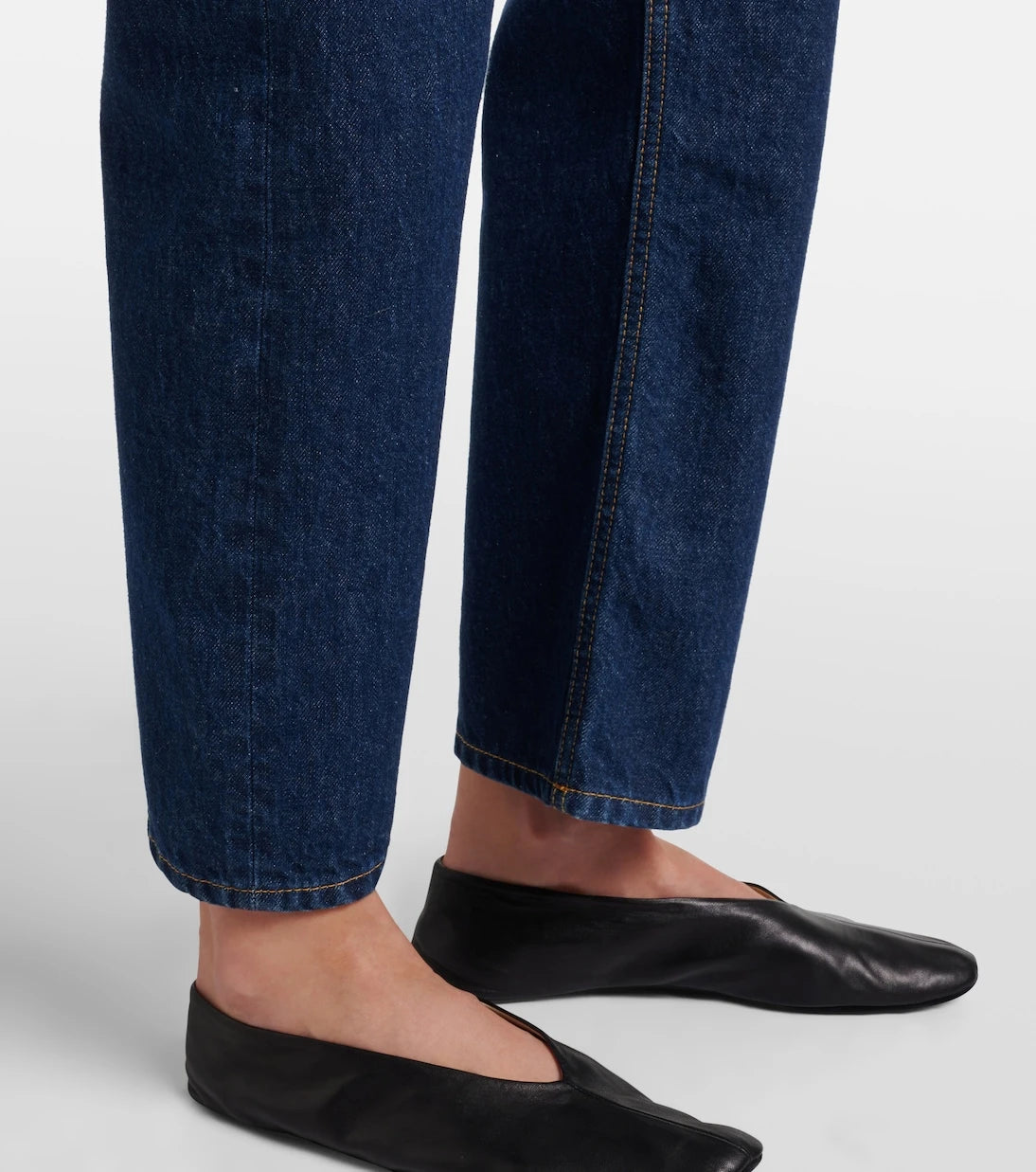 The Row - Riaco mid-rise straight jeans
