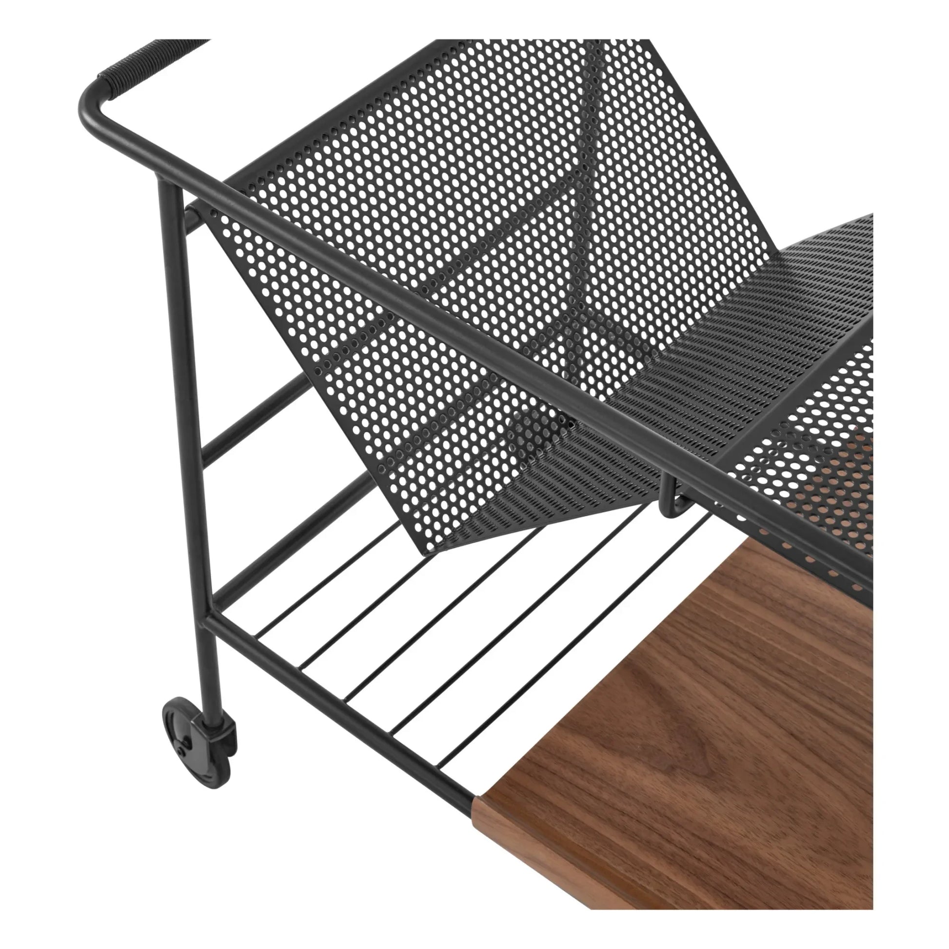 & Tradition - Alima NDS1 Table on Wheels | Walnut