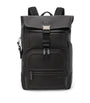 Tumi Leather Osborn Roll-Top Backpack