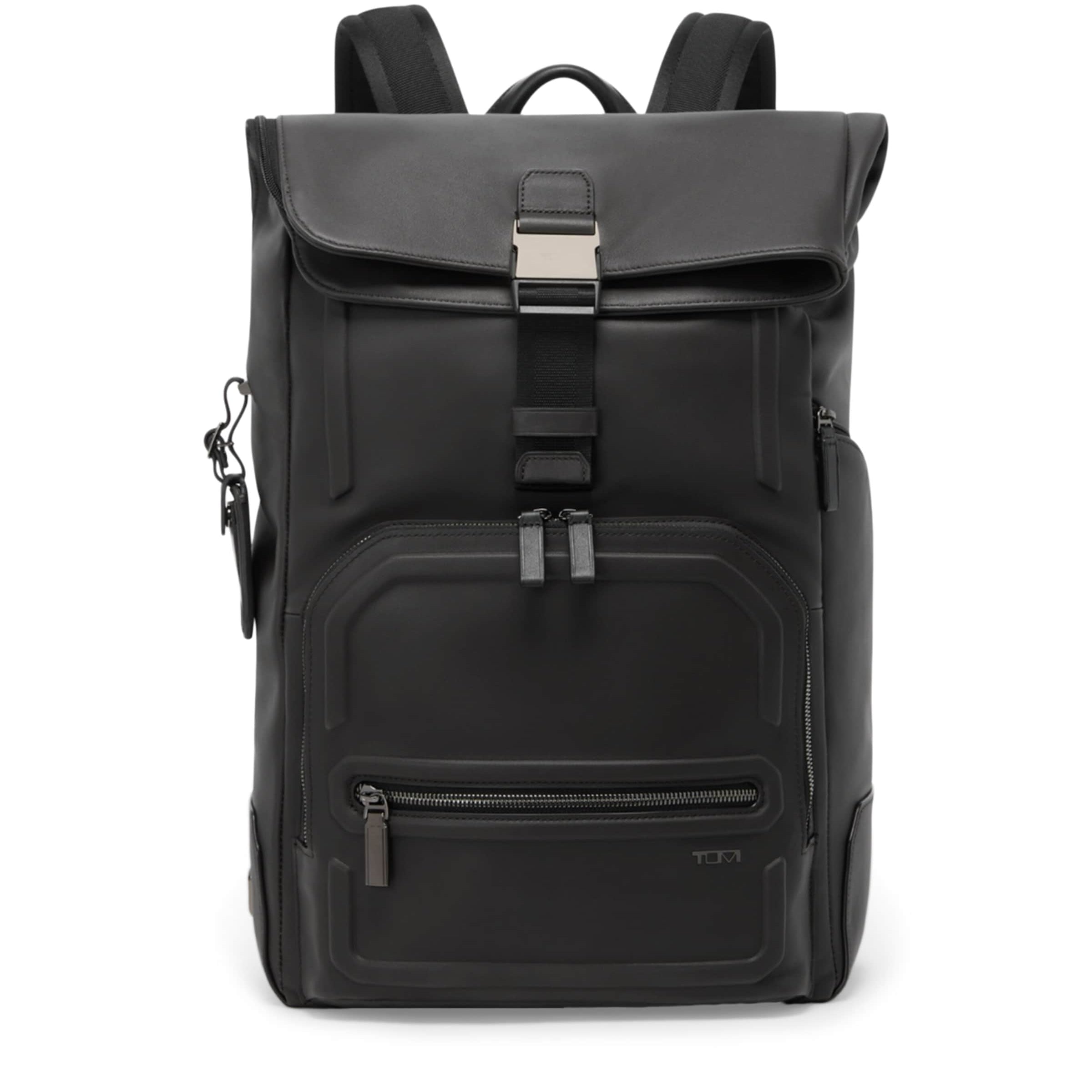 Tumi Leather Osborn Roll-Top Backpack