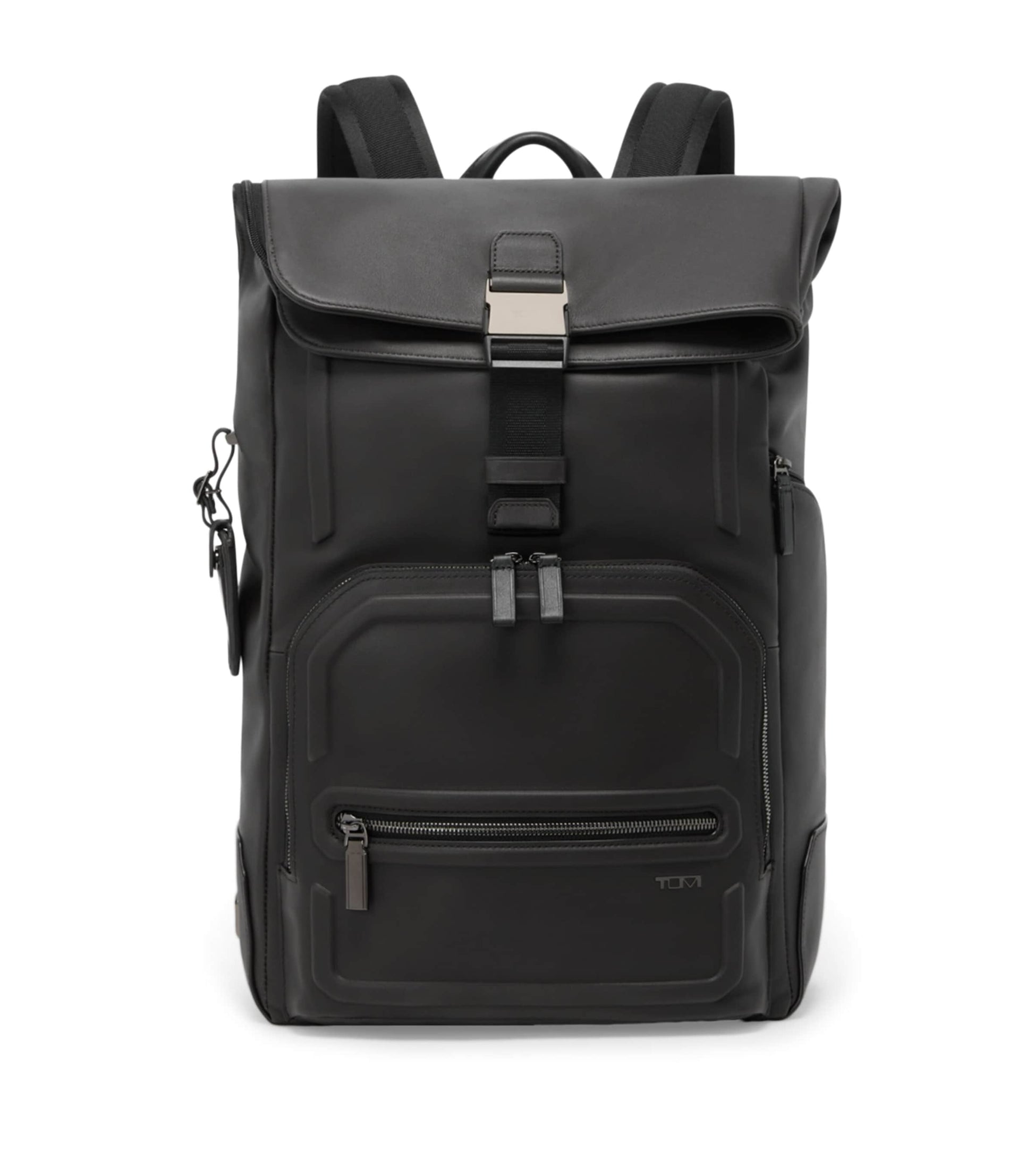 Tumi Leather Osborn Roll-Top Backpack