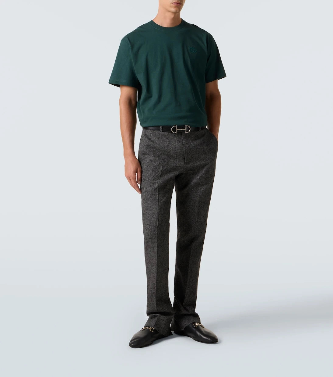 Gucci - Double G cotton jersey T-shirt