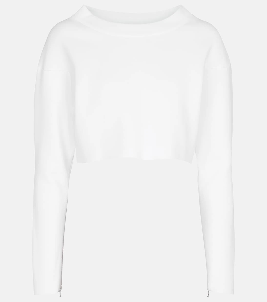 Alaïa - Cropped sweatshirt