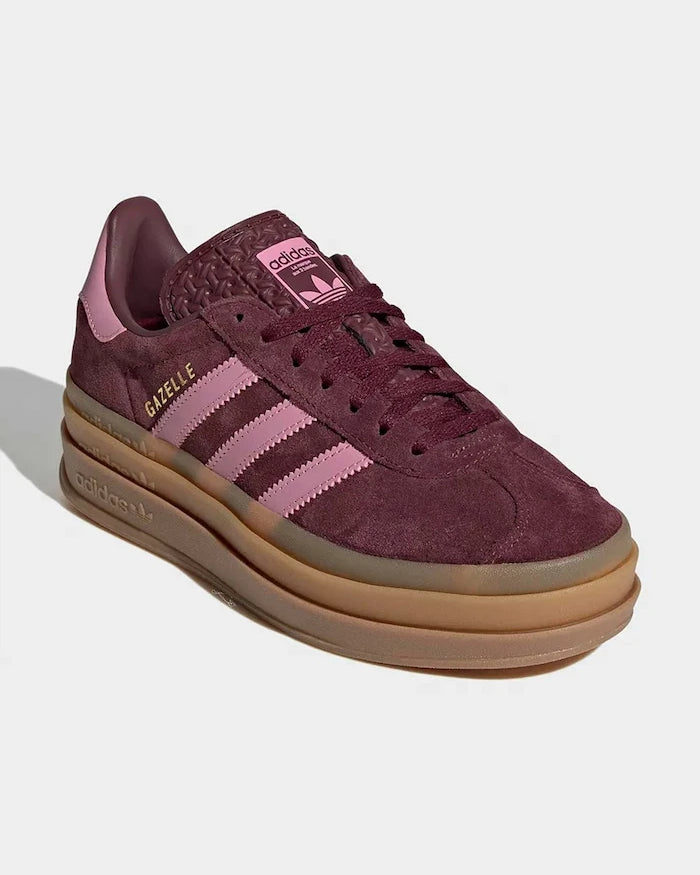 adidas Originals GAZELLE BOLD маратонки за деца от велур