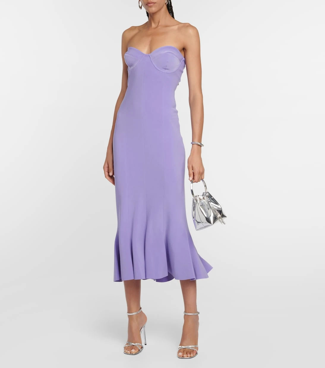 Norma Kamali - Fishtail midi dress