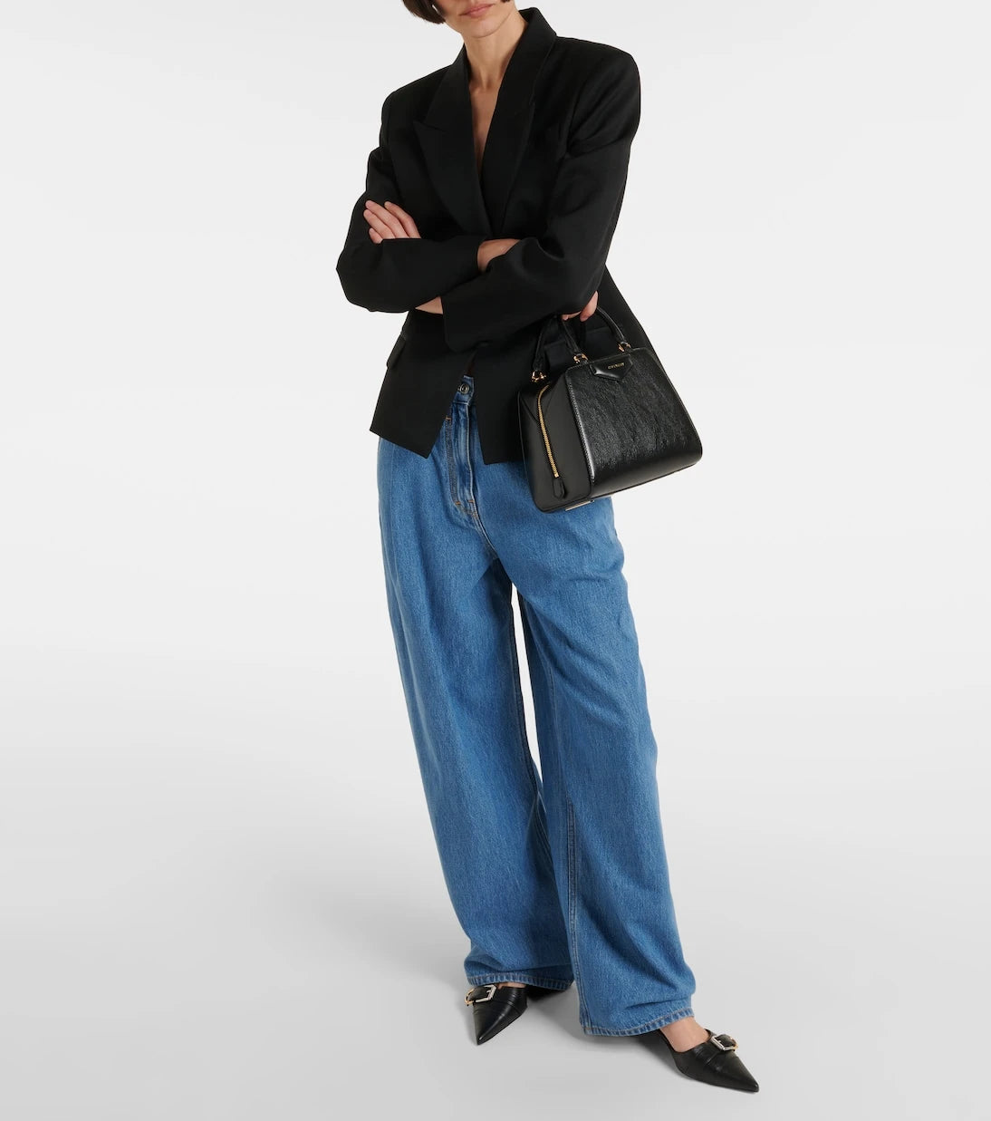Givenchy - Antigona Cube Mini leather tote bag