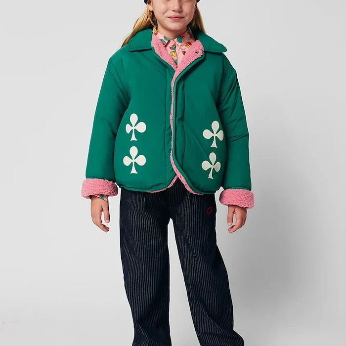 Детско яке с две лица Bobo Choses Clover