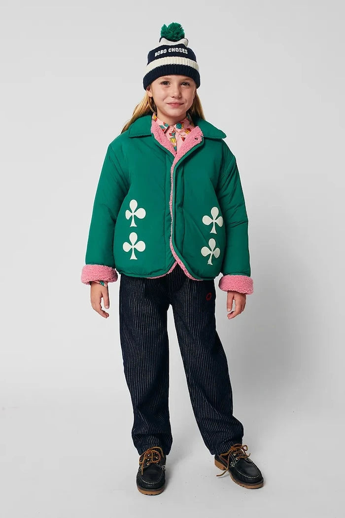 Детско яке с две лица Bobo Choses Clover