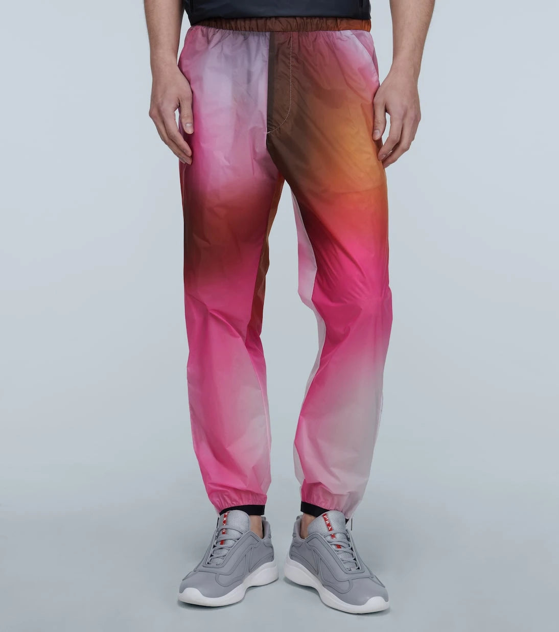 Prada - printed technical pants