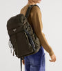 Re-Nylon and Leather Backpack