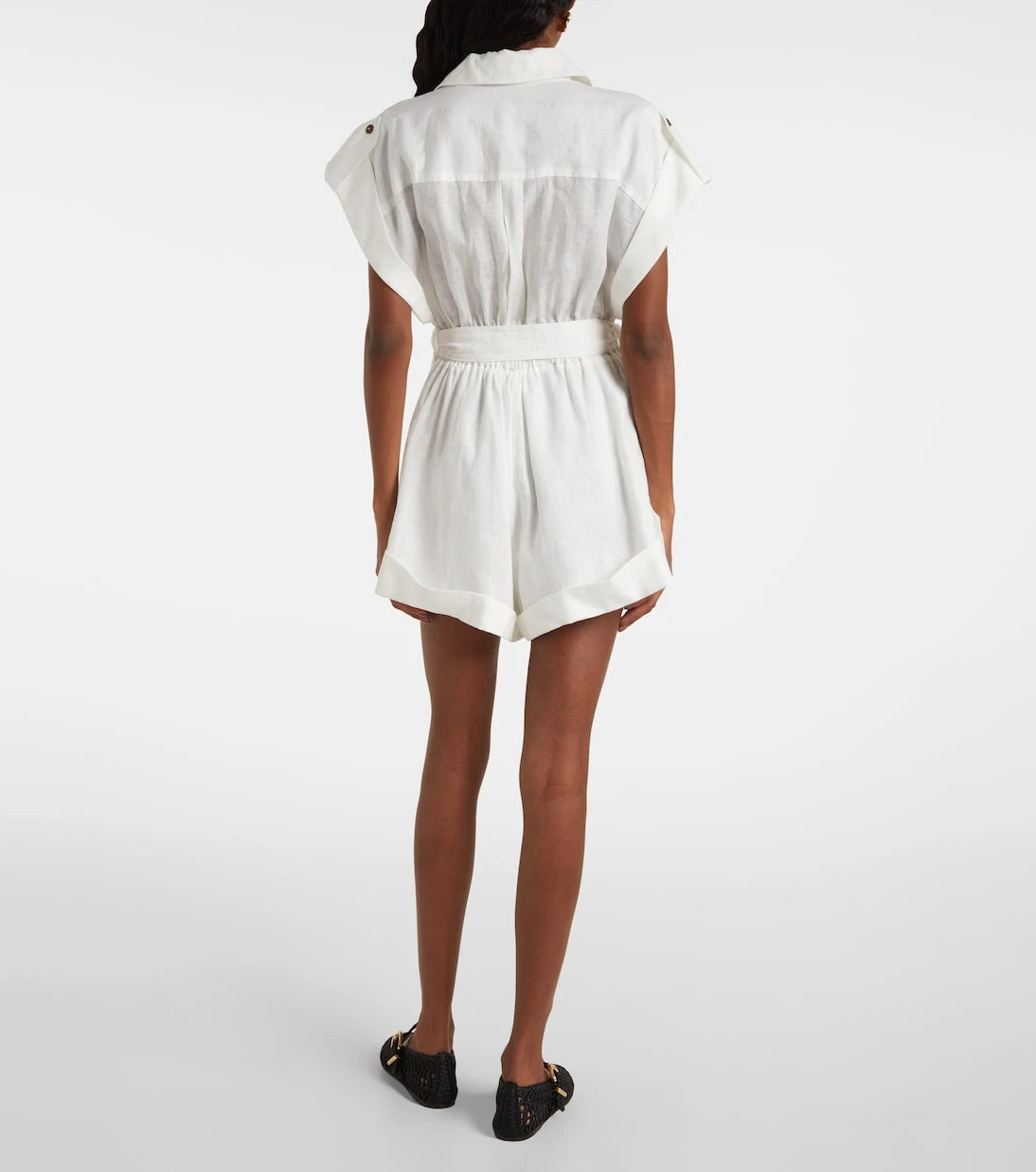 Zimmermann - Linen playsuit