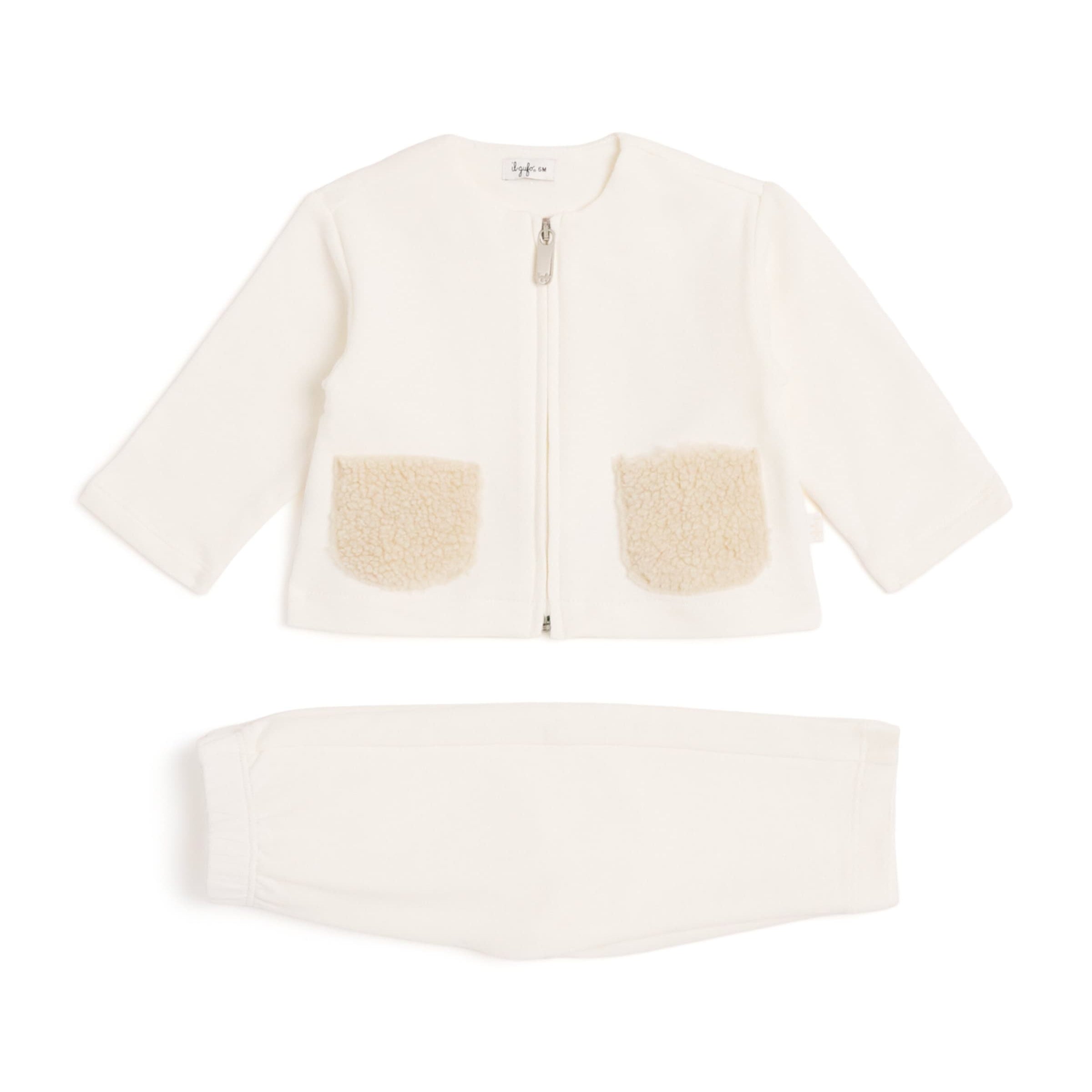 Stretch-Cotton Sweatshirt and Trousers Set (6-24 Months)