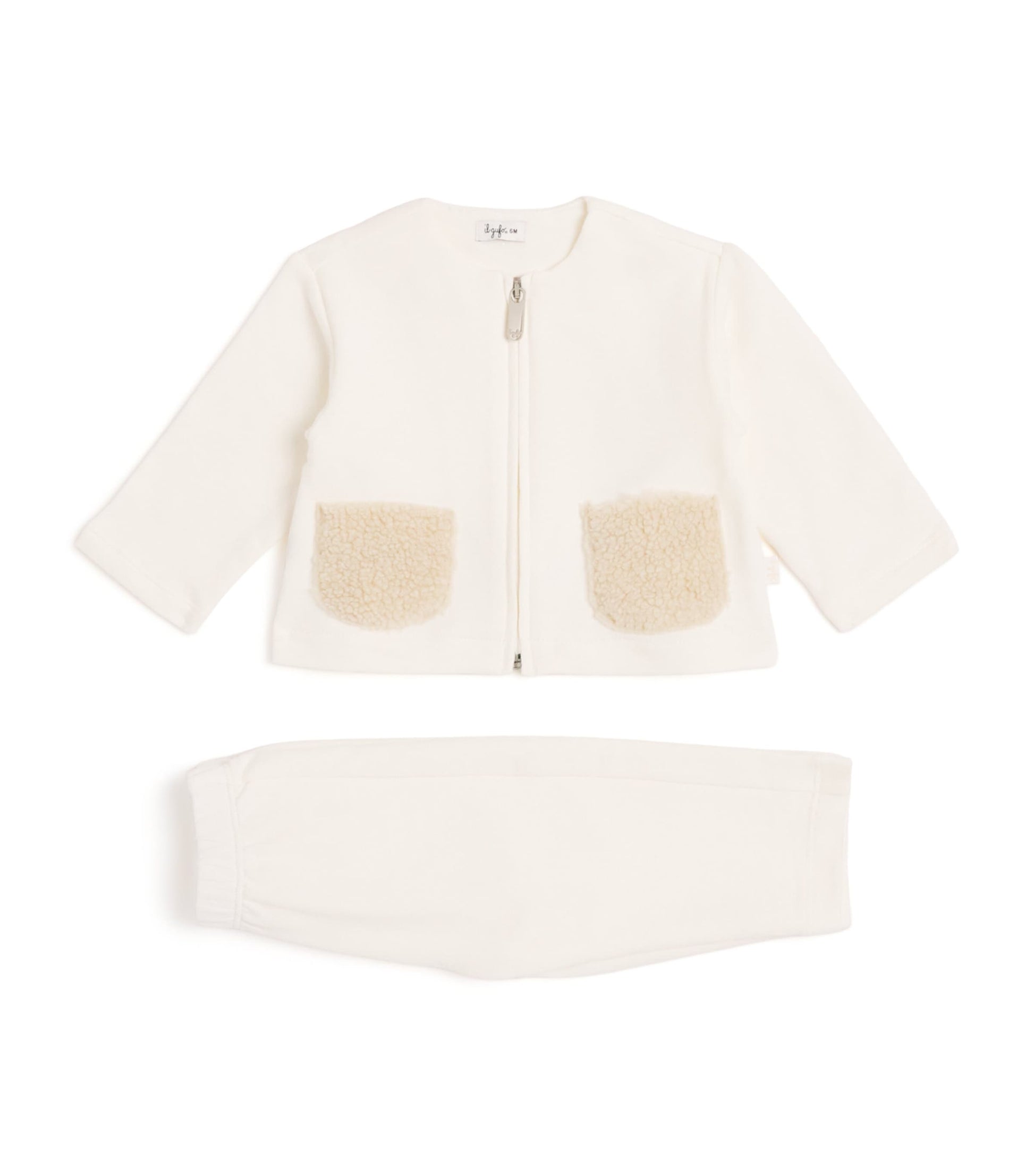 Stretch-Cotton Sweatshirt and Trousers Set (6-24 Months)