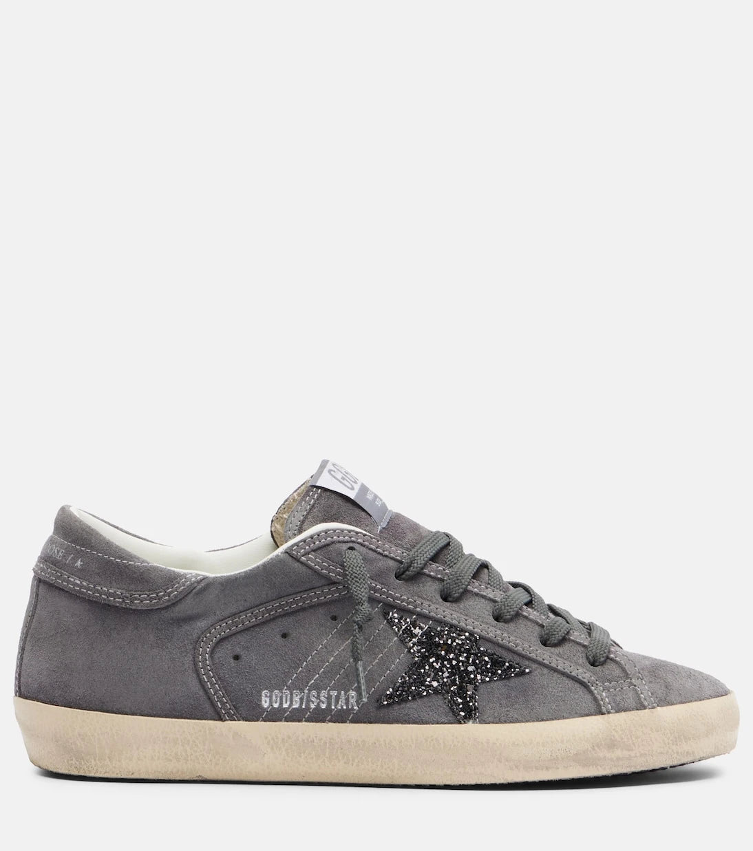 Golden Goose - حذاء سنيكرز سوبر ستار من الشمواه