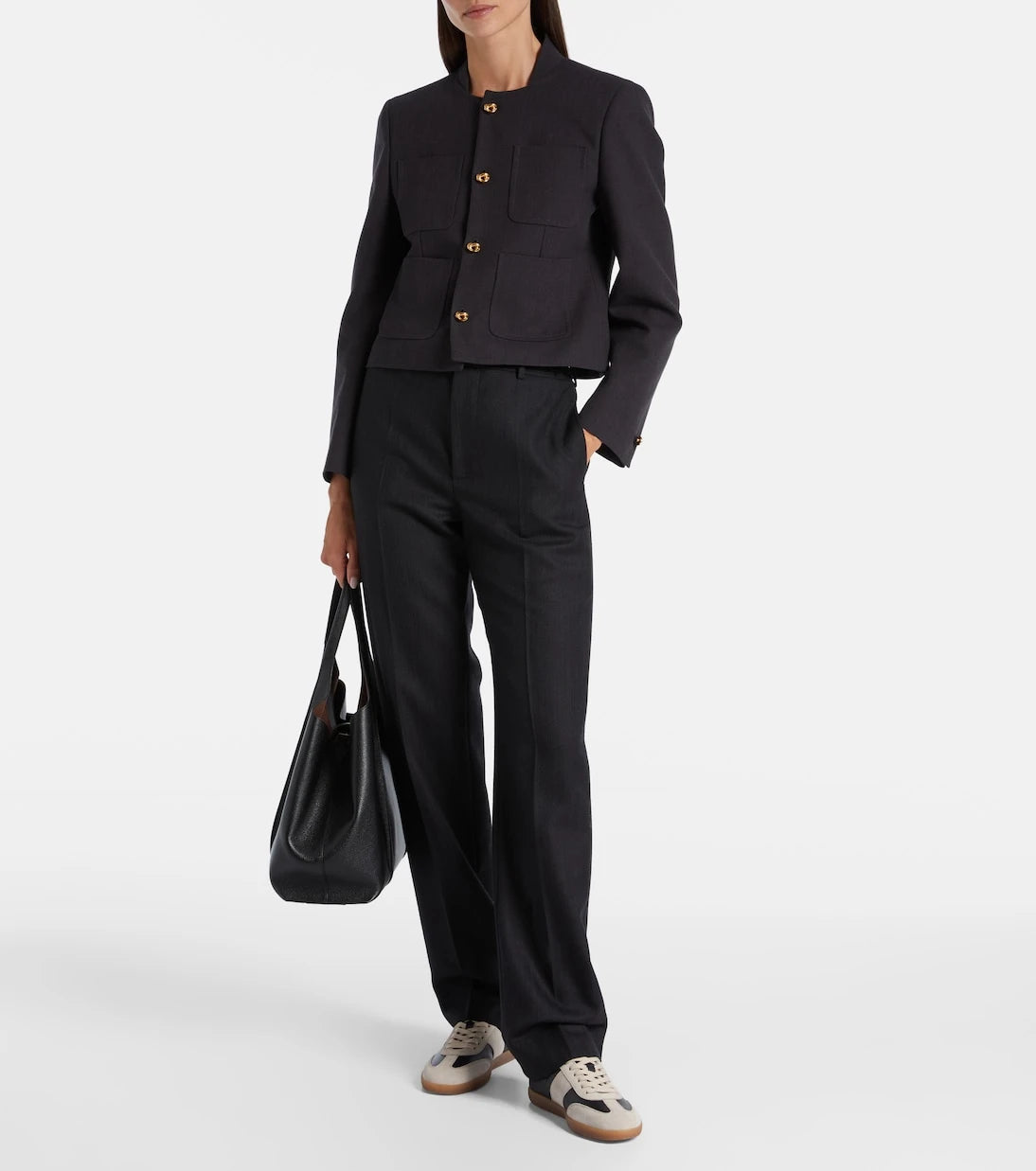 Tod's - Tabs leather and suede sneakers