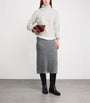 MAX&Co. Grey Jersey Midi Skirt