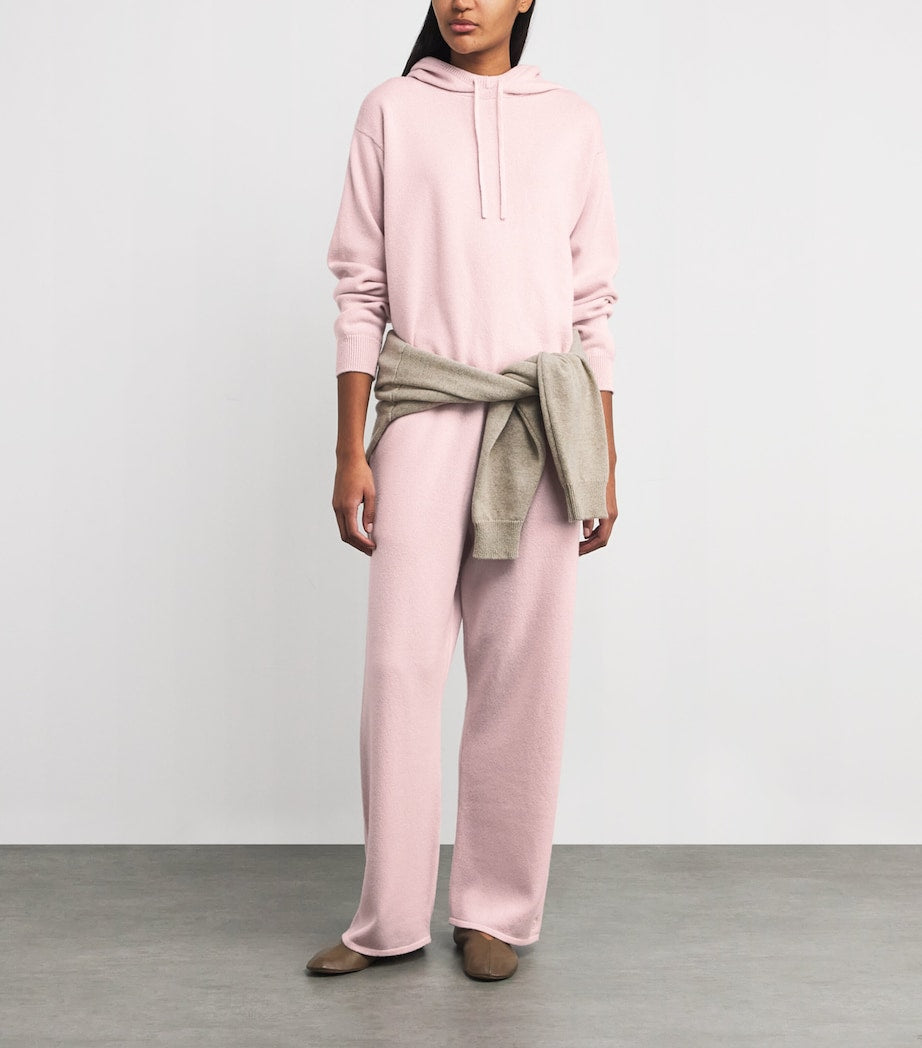 Pink Cashmere Hoodie