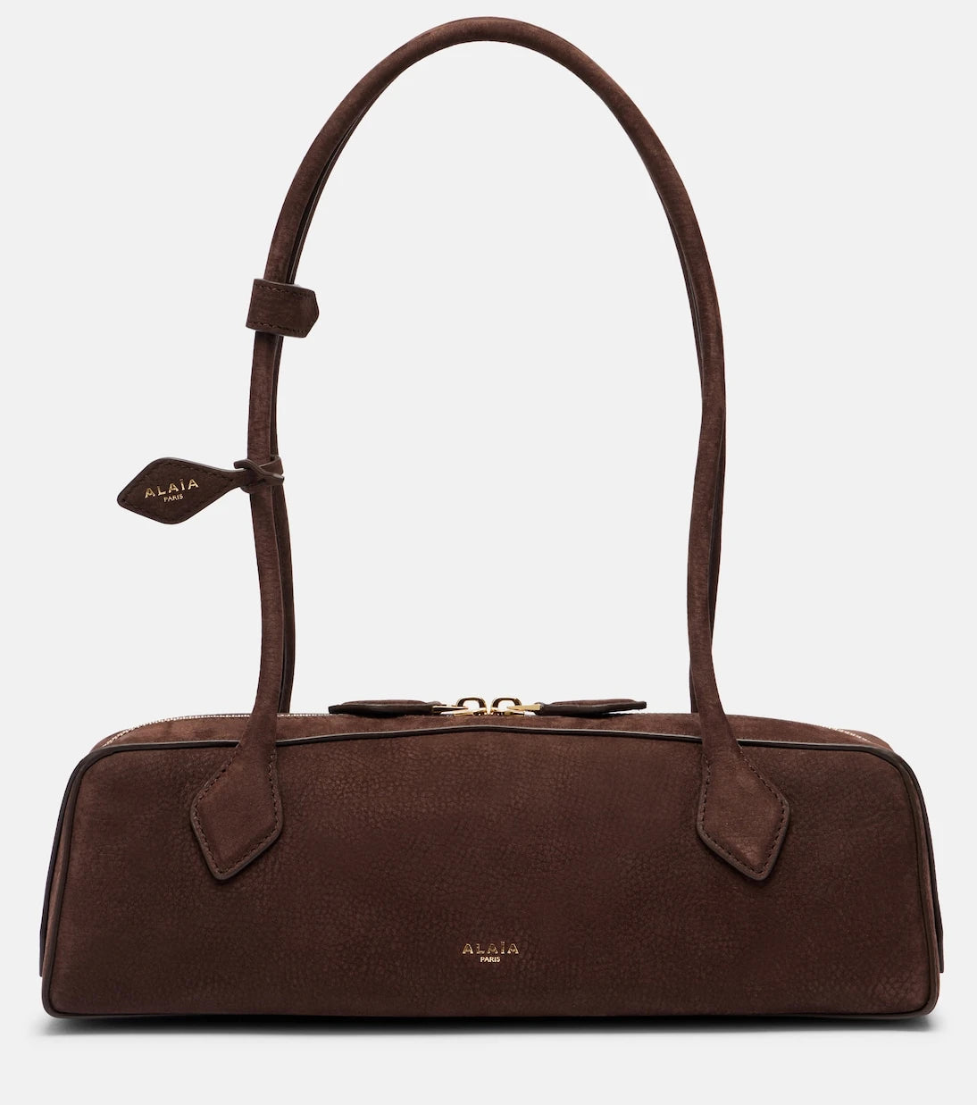 Alaïa - Le Teckel Medium suede shoulder bag