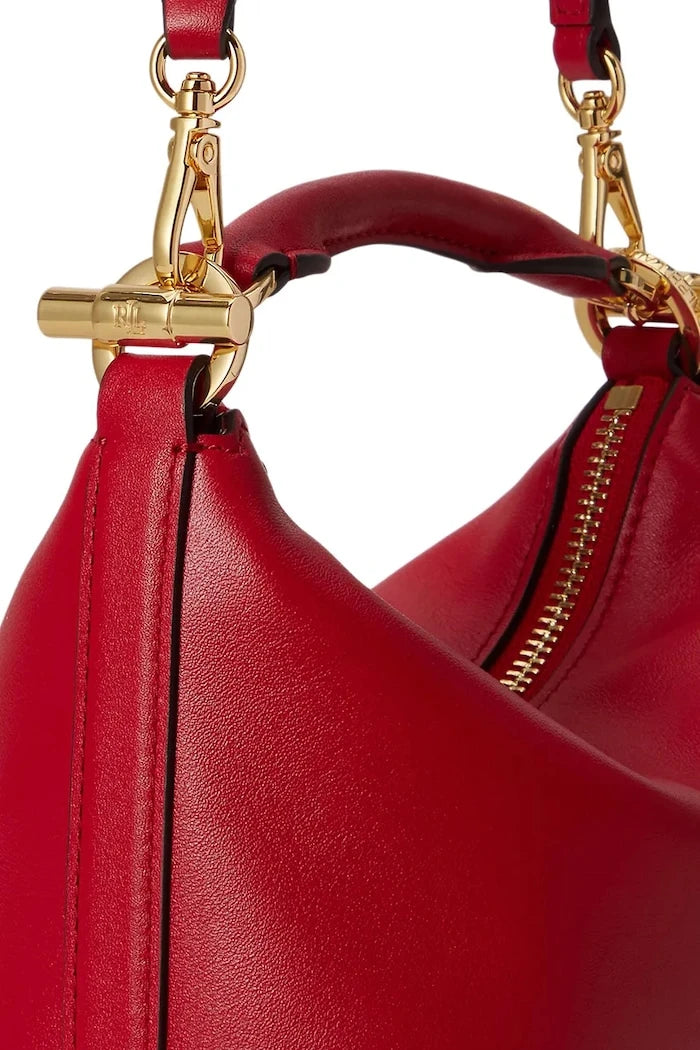 Lauren Ralph Lauren kadın deri crossbody çanta