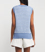 Varley Blue Antonella Sweater Vest