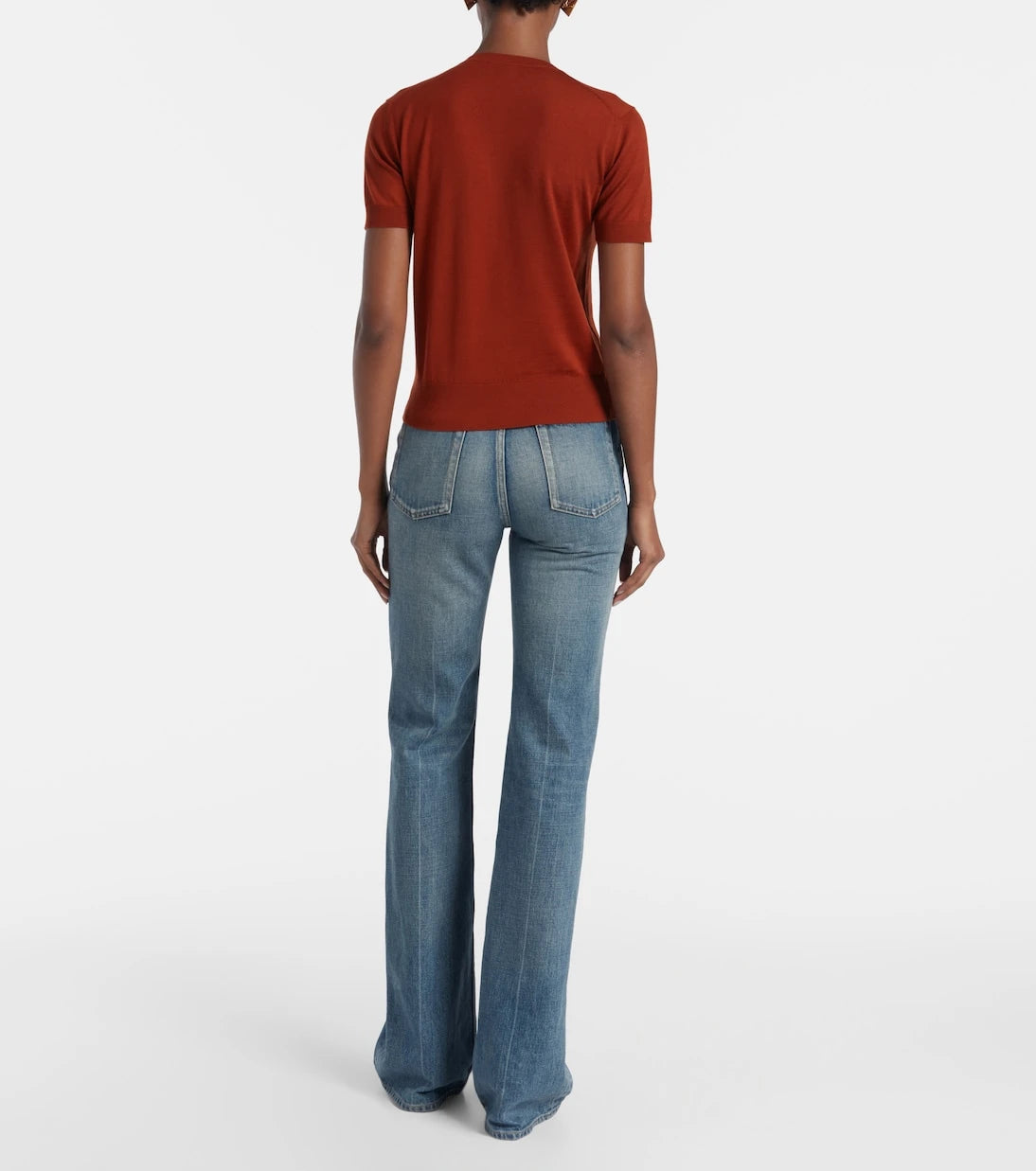 Saint Laurent - Knitted wool T-shirt