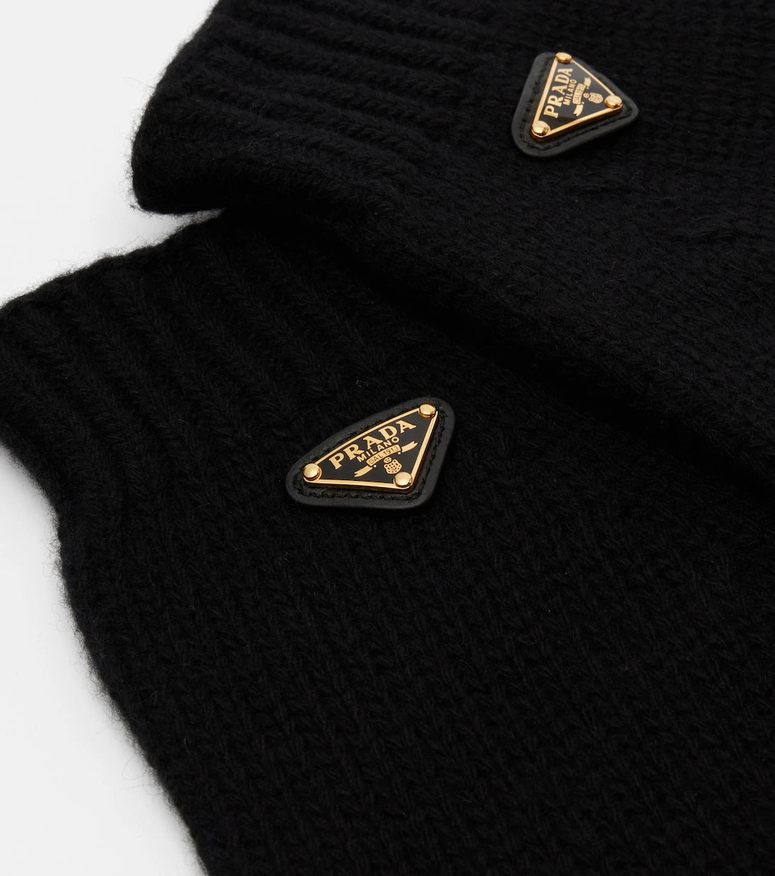 Prada - Virgin wool gloves