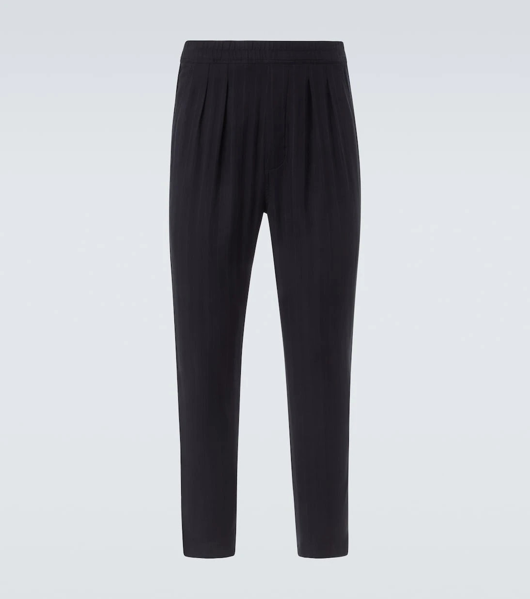 Tom Ford - Striped cotton and silk straight pants