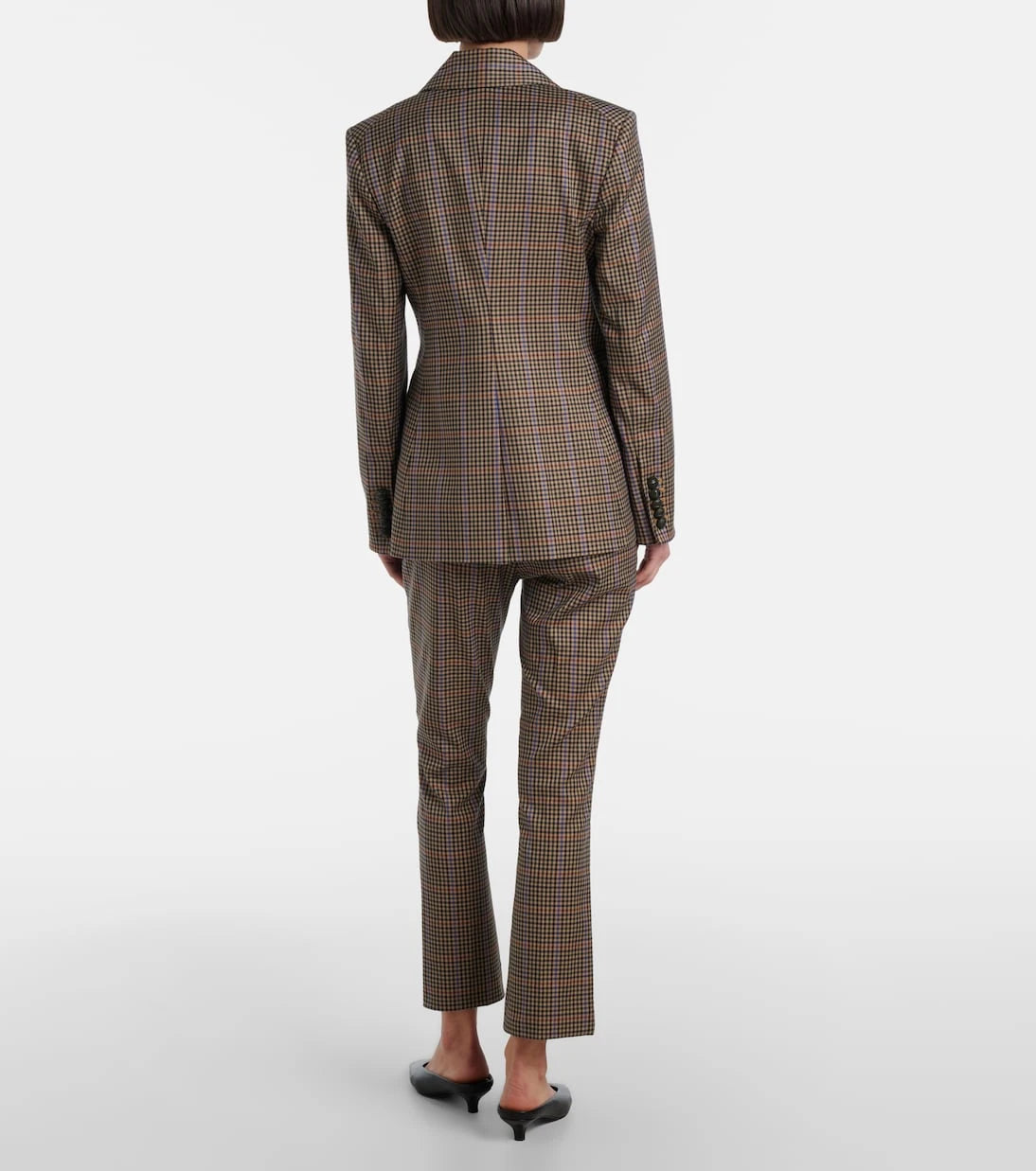 Veronica Beard - Arte checked slim pants