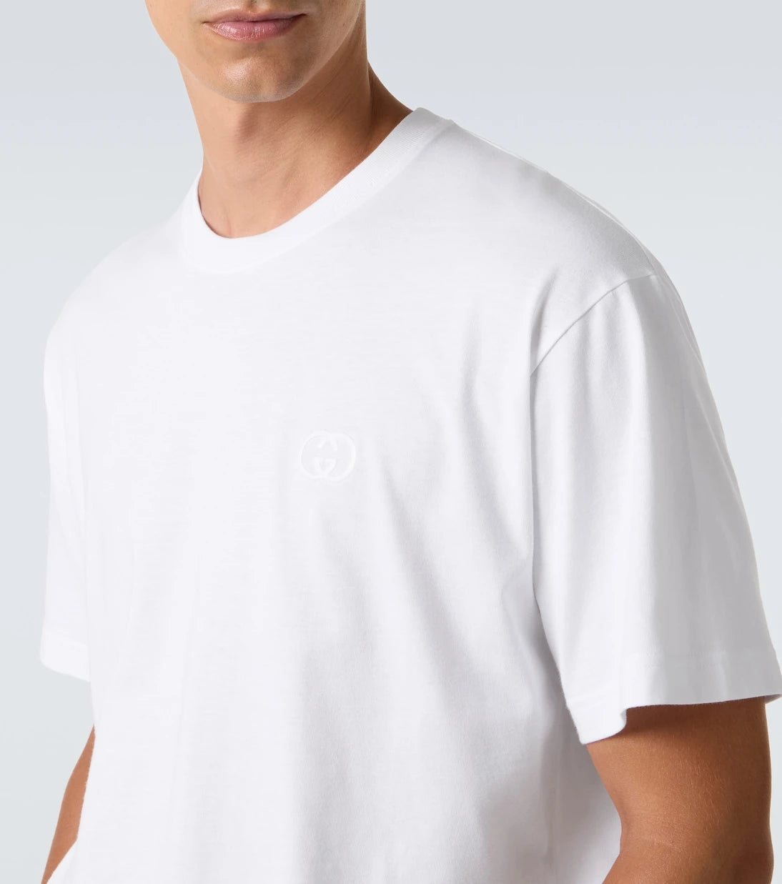 Gucci - Double G cotton jersey T-shirt